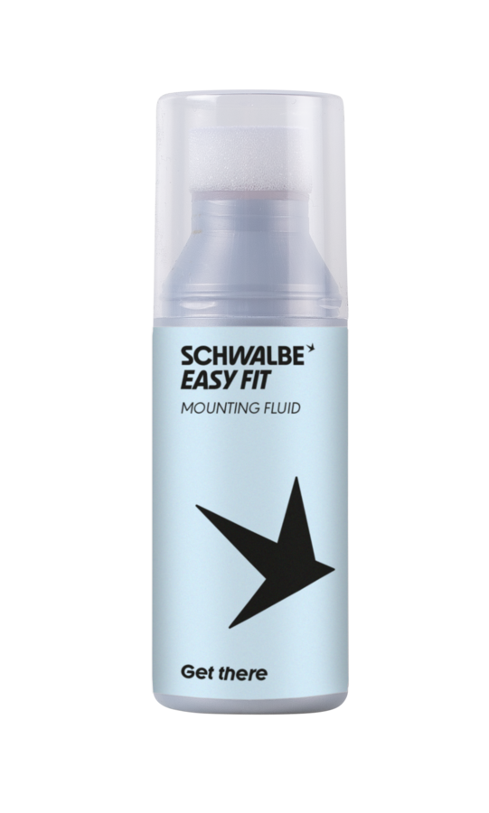 Montageflüssigkeit, Schwalbe Easy Fit, Montageflüssigkeit (Schwalbe), Fahrradreifenmontage Flüssigkeit, Get there, Montageflüssigkeit, Montageflüssigkeit, Schwalbe easy fit, Zubehör, Sprayflasche