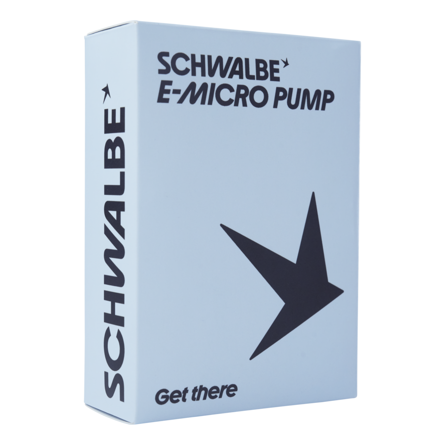 e-pump, Schwalbe Box, Schwalbe E-Mikro-Pumpe, Pumpe, Reifenpumpe