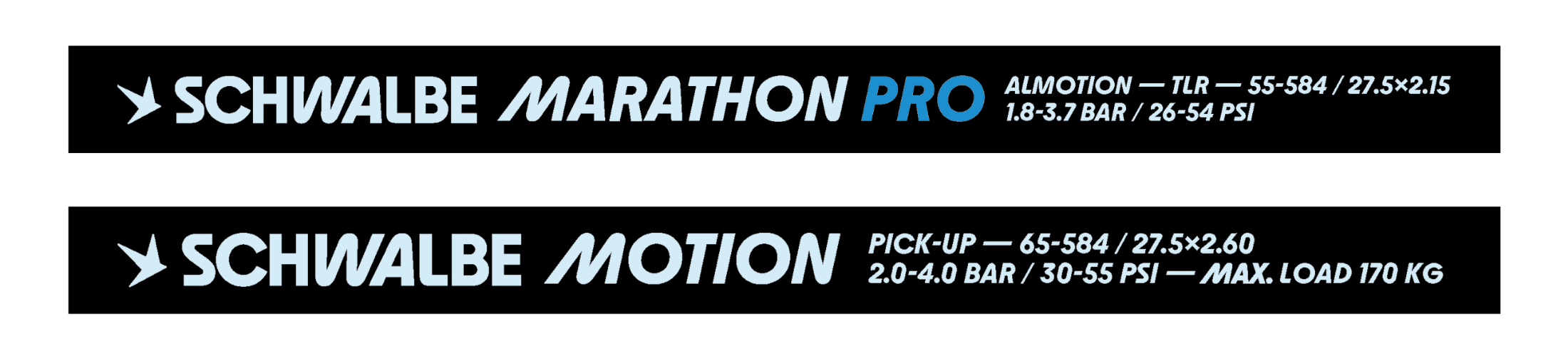 Schwalbe, Marathon Pro, Schwalbe, Pneumatic, Reifenetikett