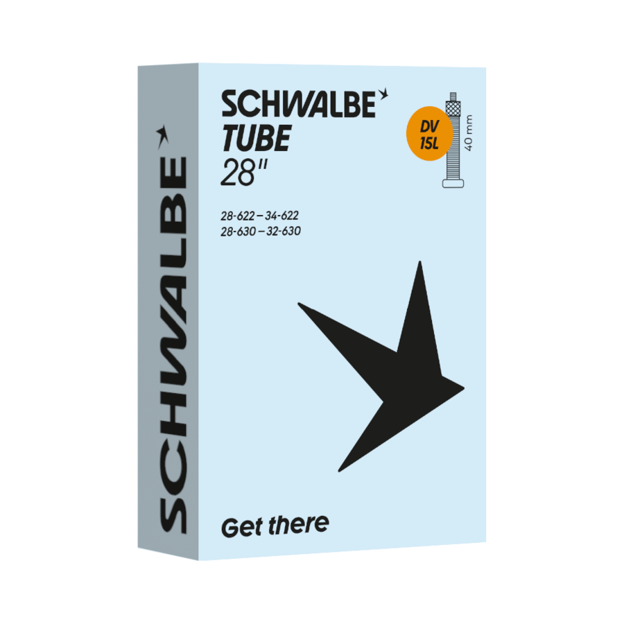 Schwalbe Tube, 28", DV 15L, Stern-Logo, Get there