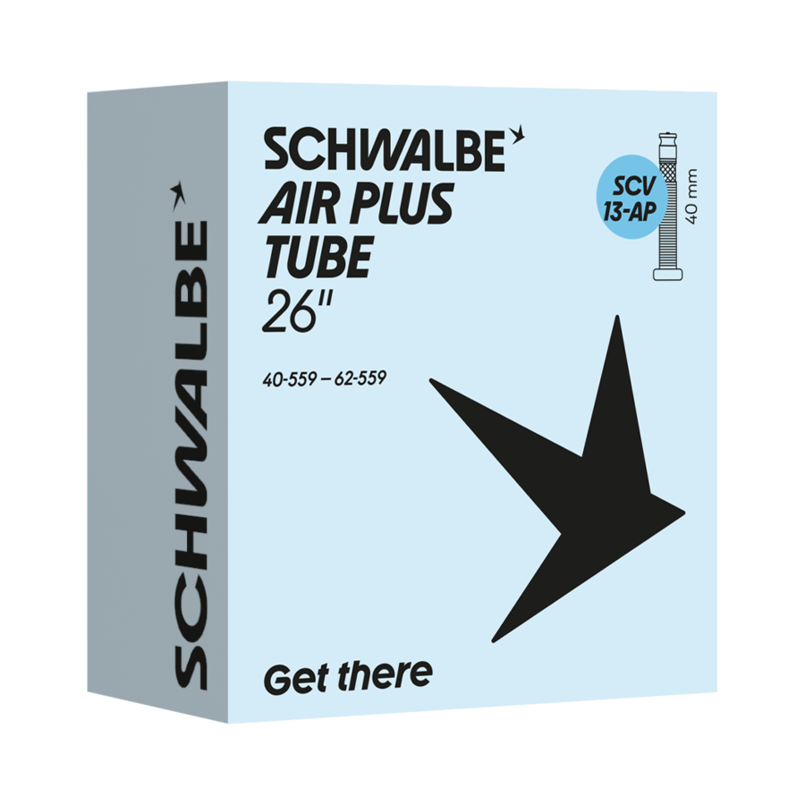 Schwalbe, Air Plus Tube, 26 Zoll, Schlauch, Schwalbe Logo