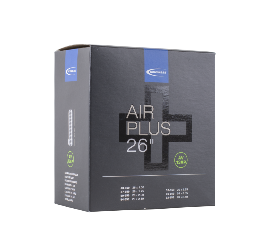 SCHWALBE AIR PLUS TUBE ITEM 13AP (26")