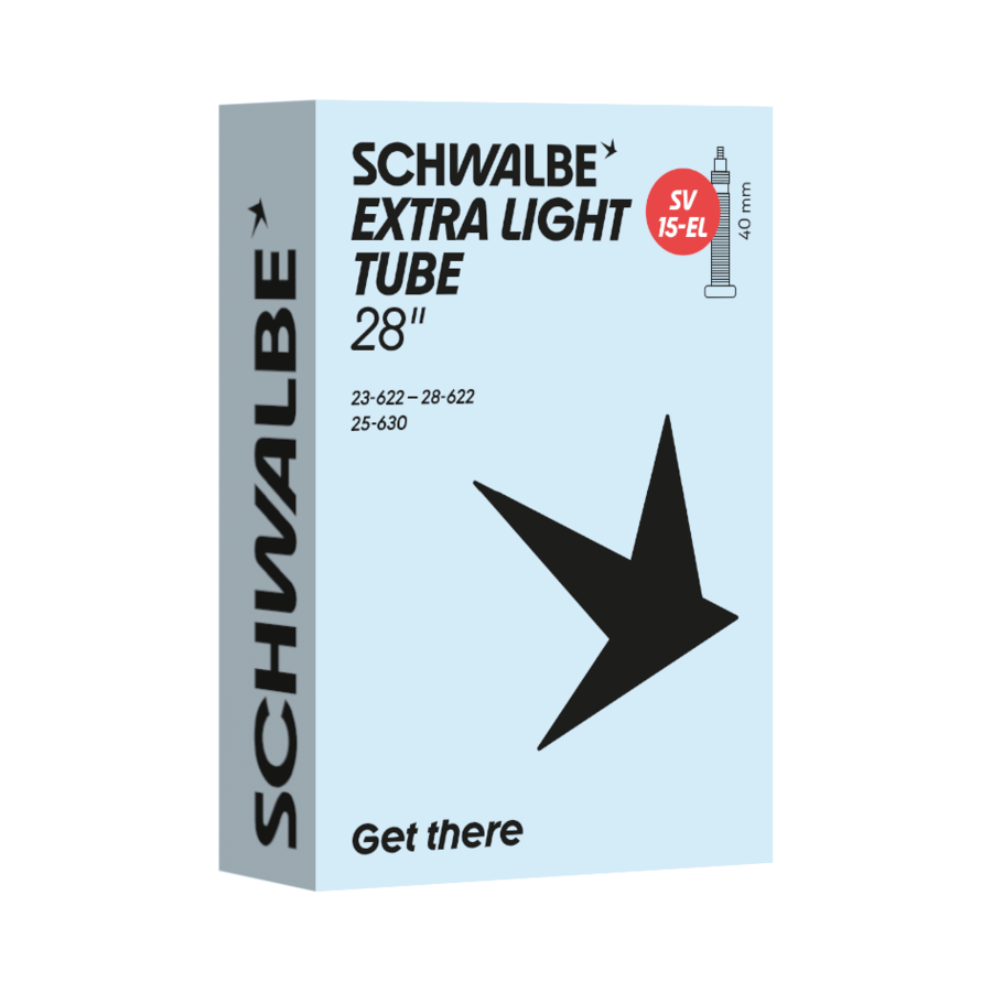SCHWALBE EXTRA LIGHT TUBE 15-EL (28")