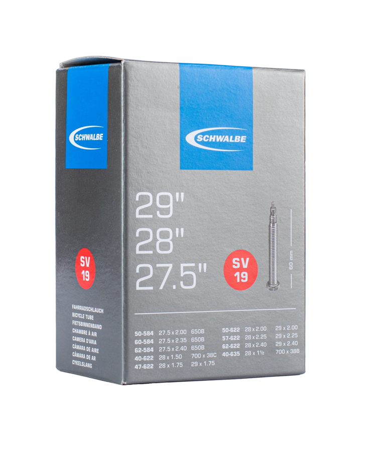 SCHWALBE TUBE ITEM 19 (27.5"/28"/29") | SV | 60 mm | 19 | 10463503