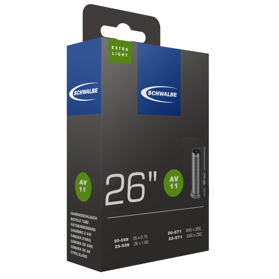 SCHWALBE TUBE ITEM 11 EXTRA LIGHT (26")