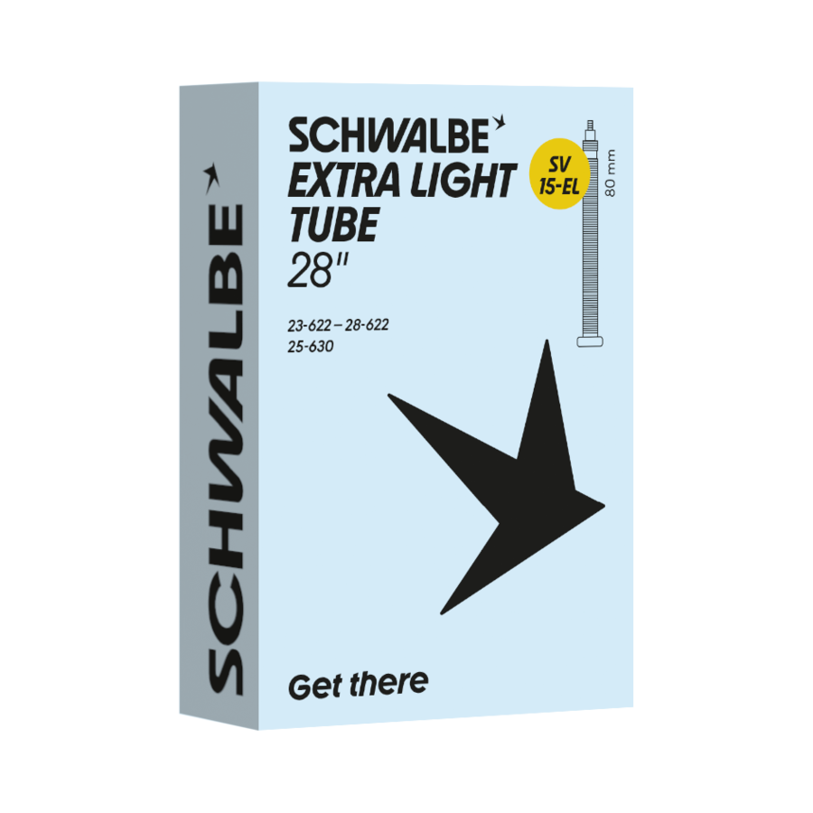 SCHWALBE EXTRA LIGHT TUBE 15-EL (28")