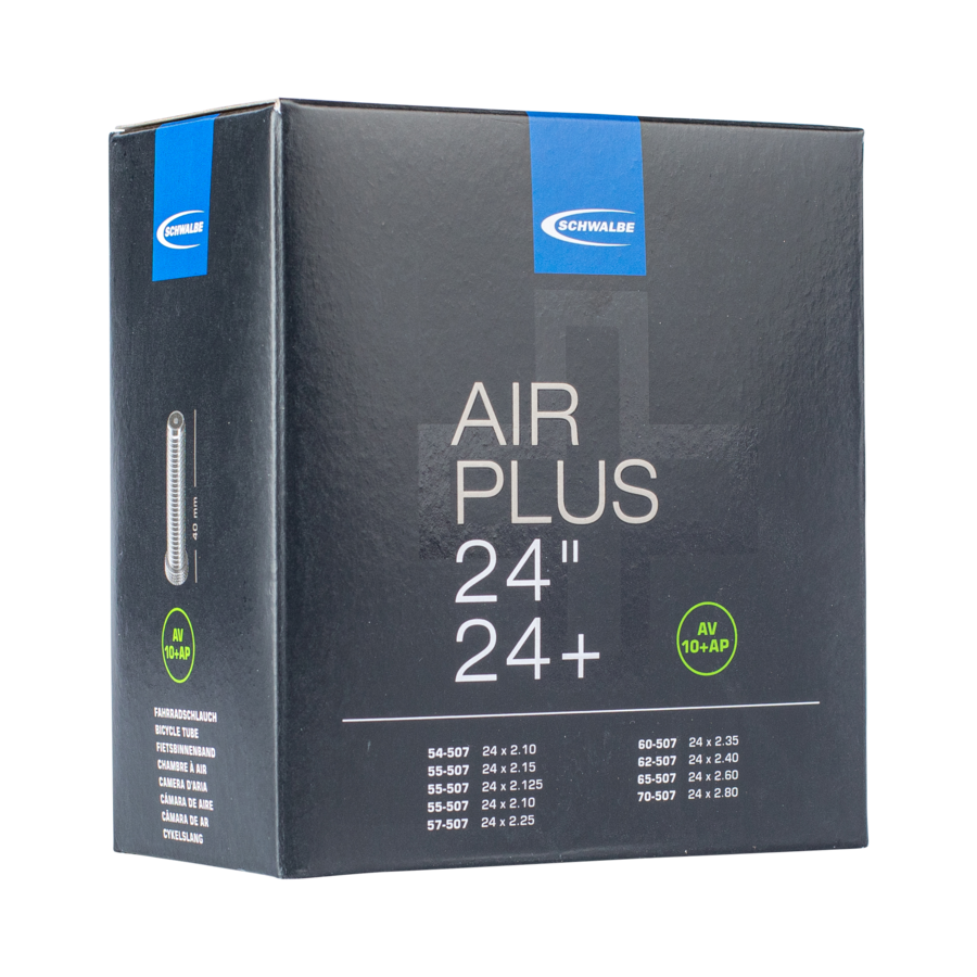 SCHWALBE AIR PLUS TUBE ITEM 10+AP (24")