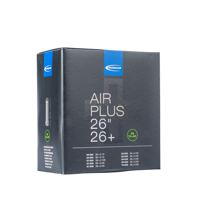 SCHWALBE AIR PLUS TUBE ITEM 13+AP (26")