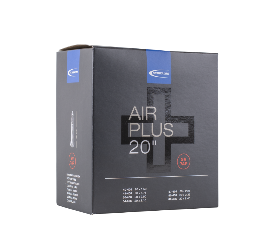 SCHWALBE AIR PLUS TUBE ITEM 7AP (20")