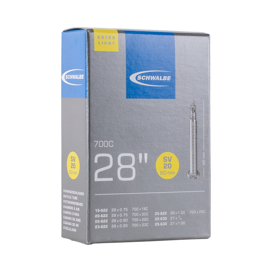 SCHWALBE TUBE ITEM 20 EXTRA LIGHT (28