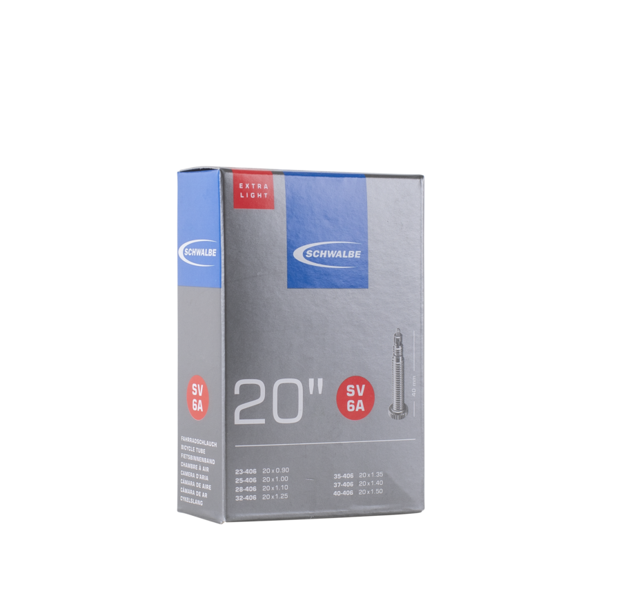 SCHWALBE TUBE ITEM 6A EXTRA LIGHT (20")