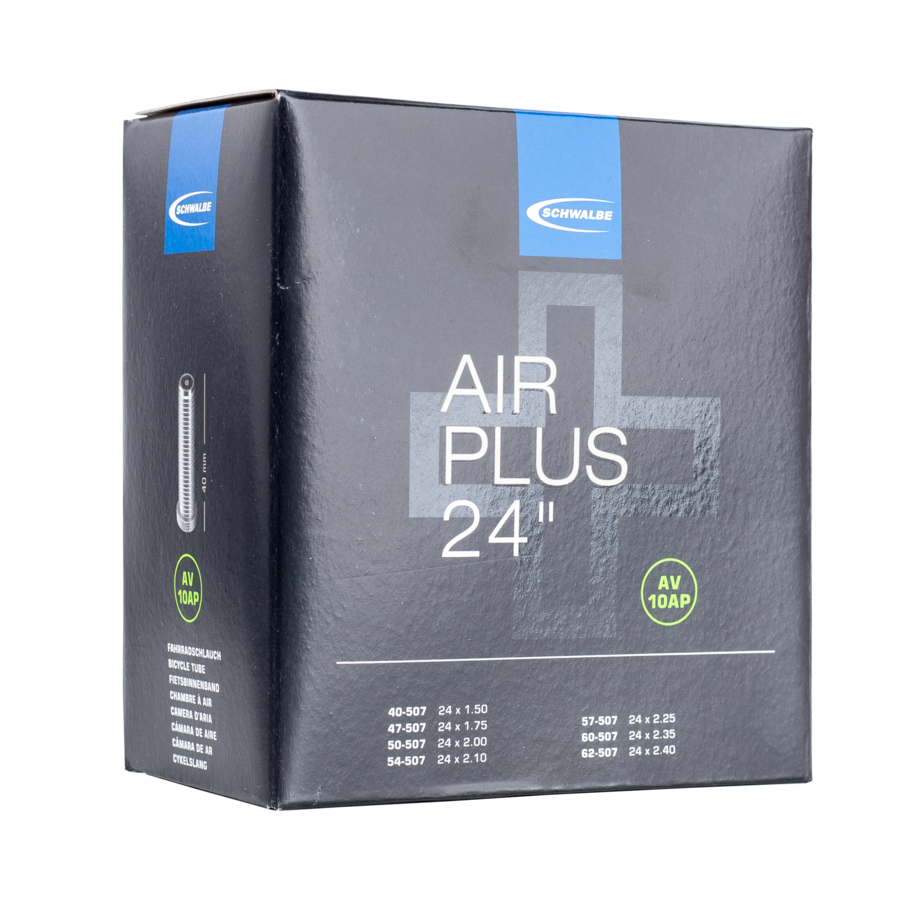 SCHWALBE AIR PLUS TUBE ITEM 10AP (24")